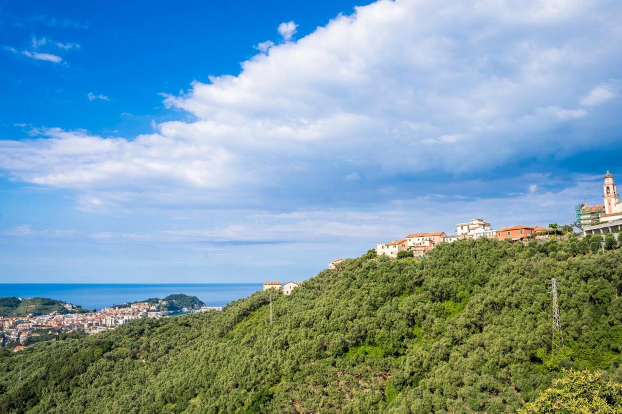 016 - Casa Tranquilla Vista Mare, Pace E Natura - 10 Minuti Dalla Spiaggia Lejlighed Sestri Levante Eksteriør billede