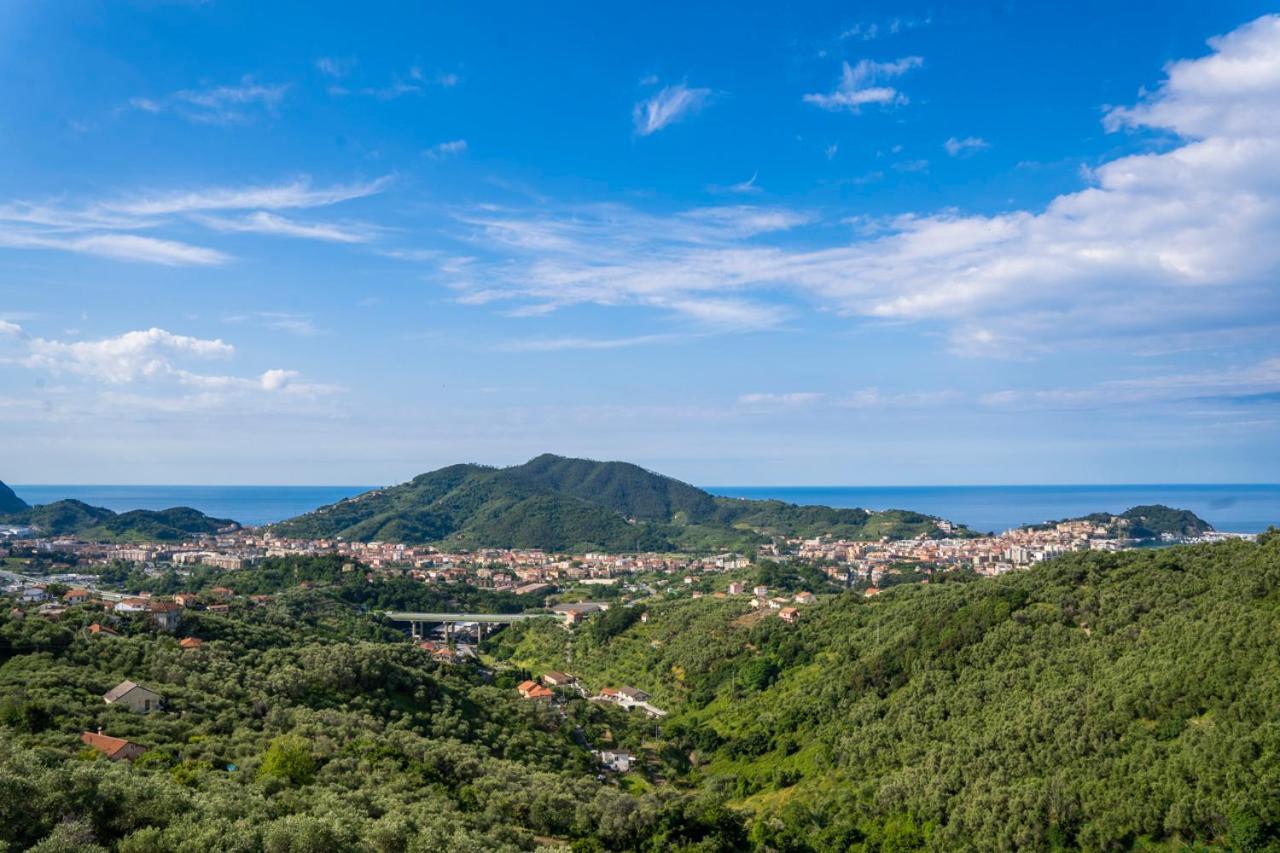 016 - Casa Tranquilla Vista Mare, Pace E Natura - 10 Minuti Dalla Spiaggia Lejlighed Sestri Levante Eksteriør billede