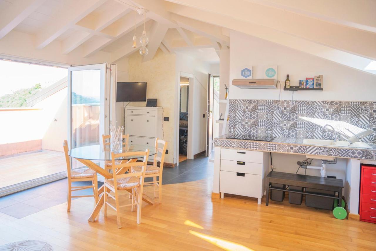 016 - Casa Tranquilla Vista Mare, Pace E Natura - 10 Minuti Dalla Spiaggia Lejlighed Sestri Levante Eksteriør billede